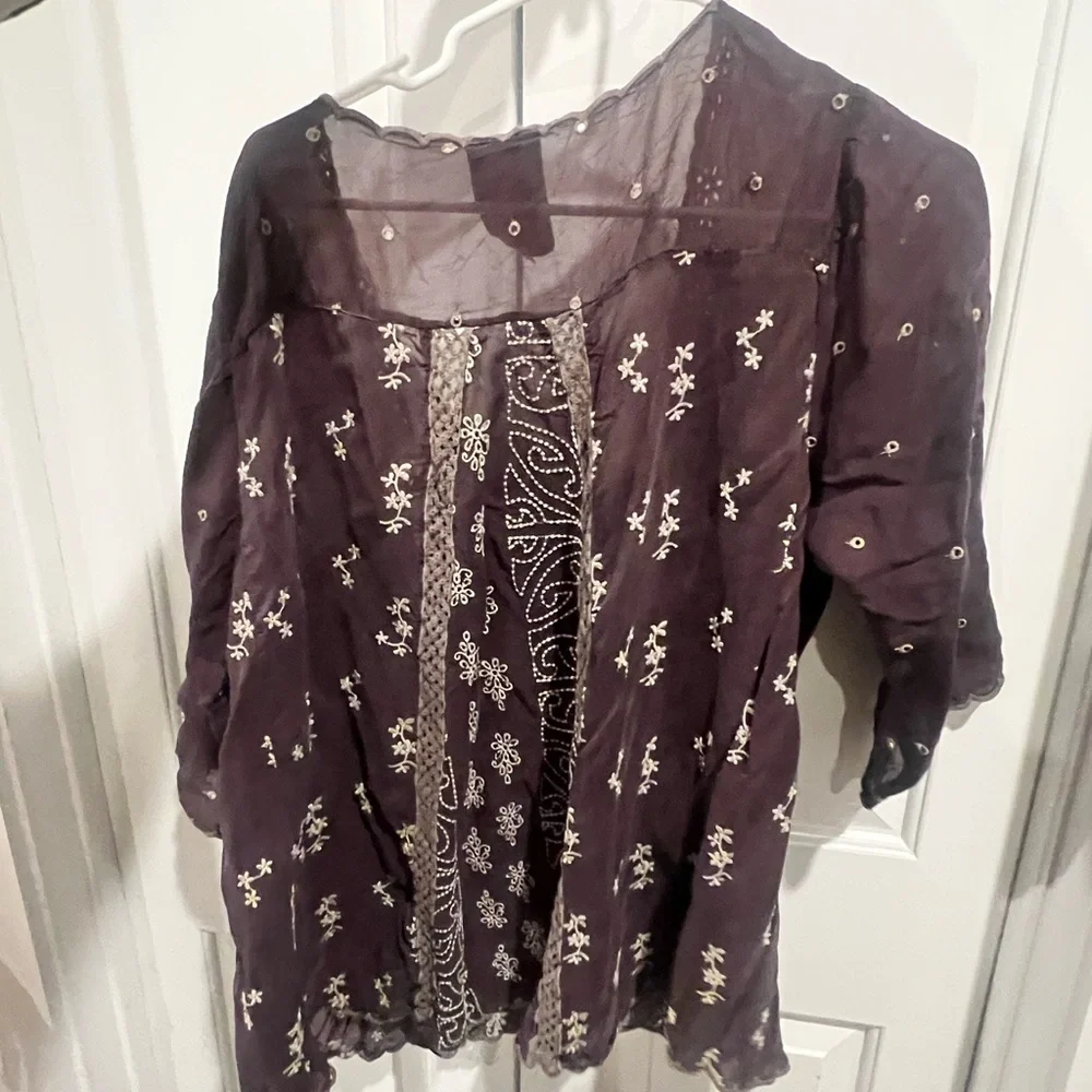 Johnny Was Boho Women's Top - Picture 3 of 4